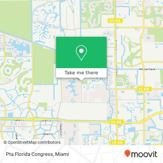 Mapa de Pta Florida Congress