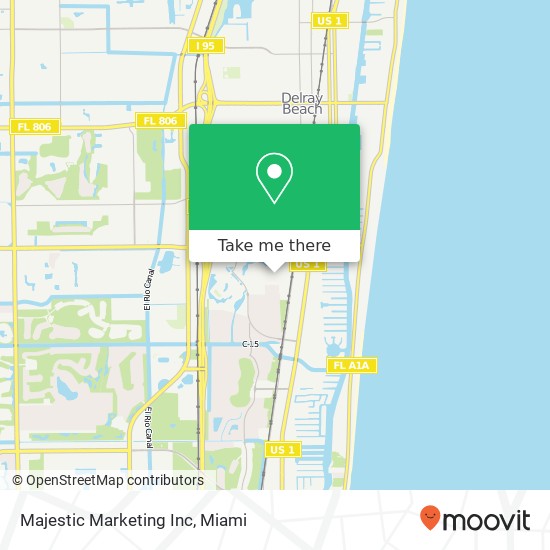 Majestic Marketing Inc map