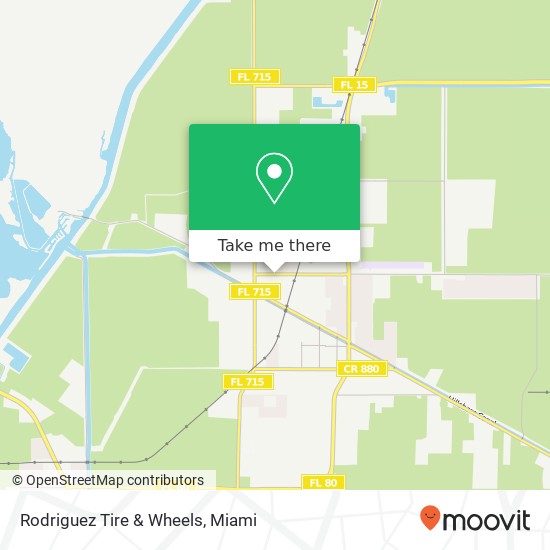 Rodriguez Tire & Wheels map