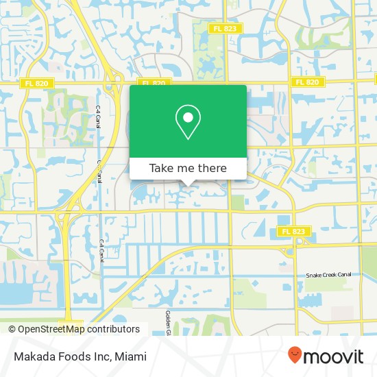 Makada Foods Inc map