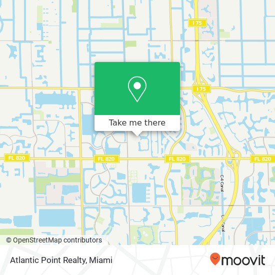 Atlantic Point Realty map