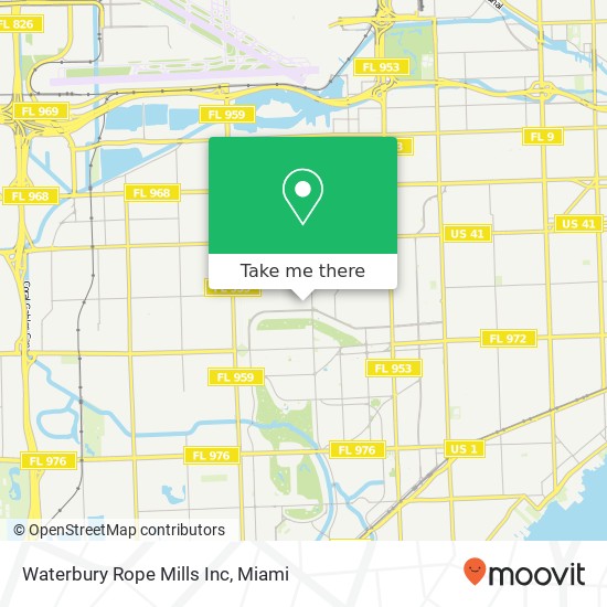 Waterbury Rope Mills Inc map