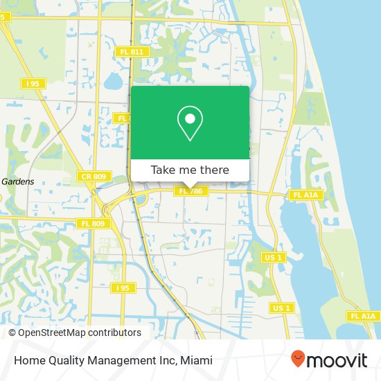 Home Quality Management Inc map