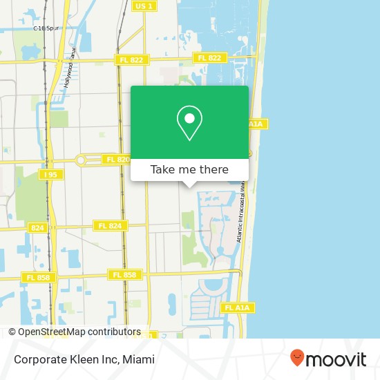 Corporate Kleen Inc map