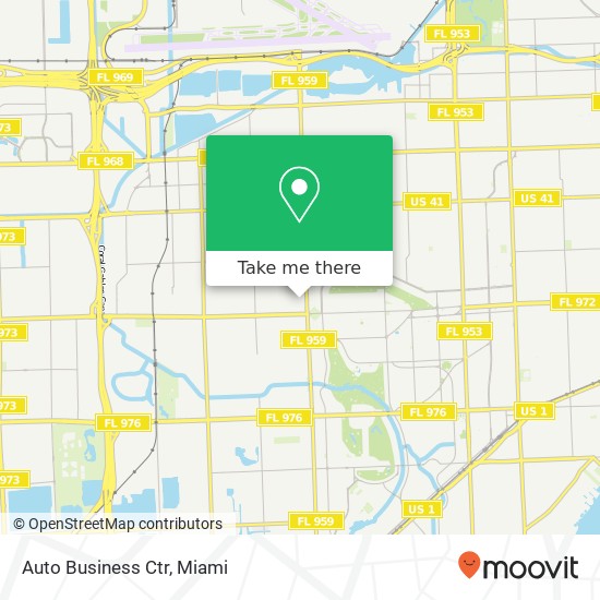 Auto Business Ctr map