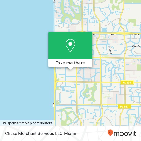 Chase Merchant Services LLC map