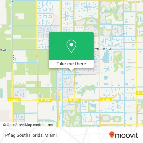 Mapa de Pflag South Florida