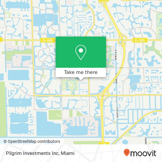 Pilgrim Investments Inc map