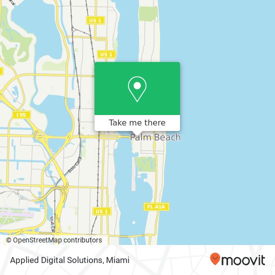 Applied Digital Solutions map