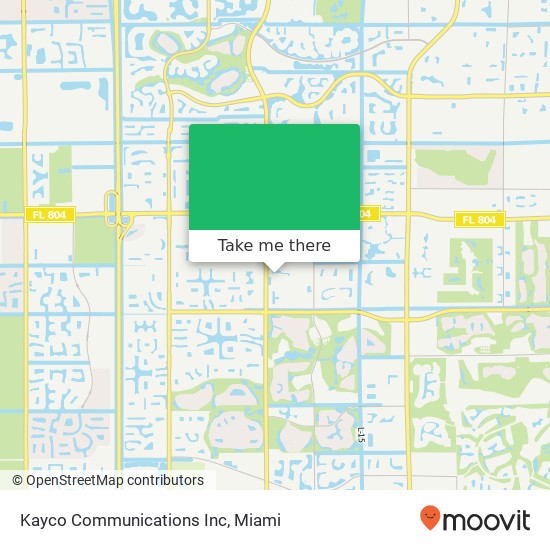 Kayco Communications Inc map