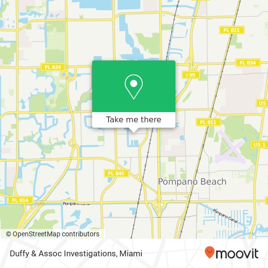 Duffy & Assoc Investigations map