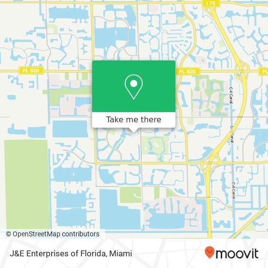 Mapa de J&E Enterprises of Florida