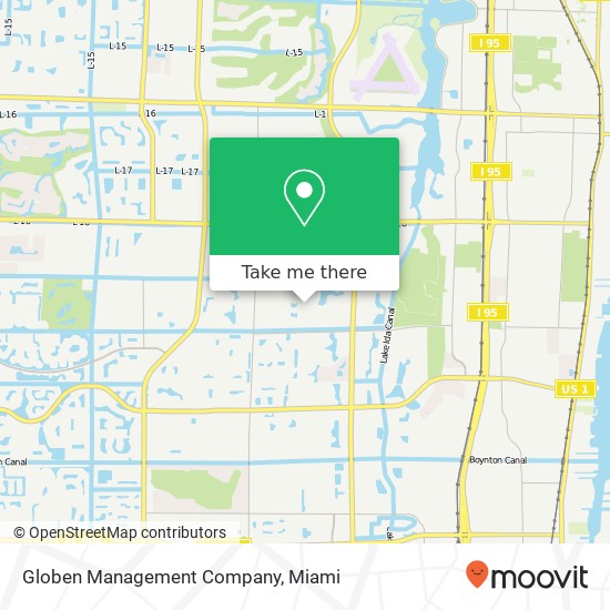 Globen Management Company map