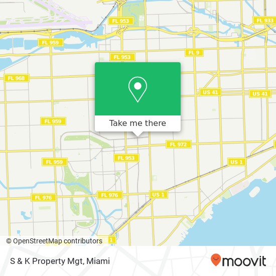 S & K Property Mgt map