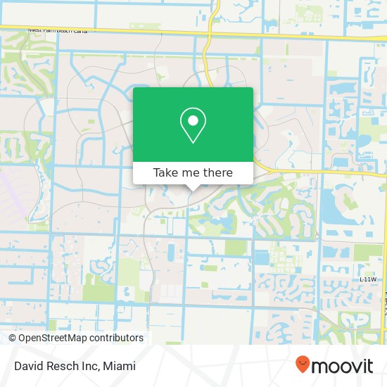 David Resch Inc map