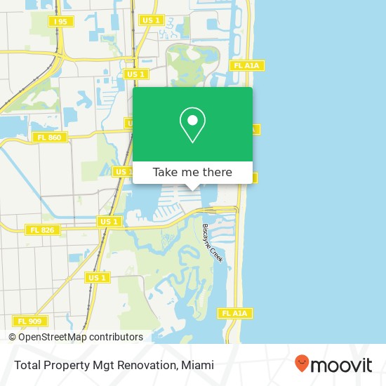 Total Property Mgt Renovation map