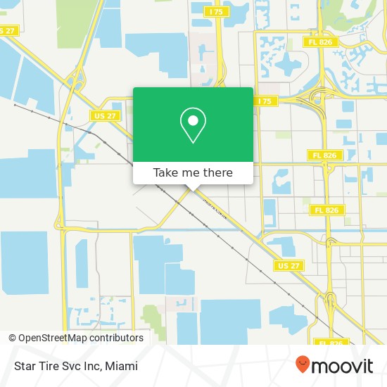 Star Tire Svc Inc map