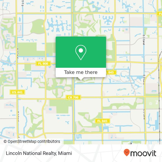 Mapa de Lincoln National Realty