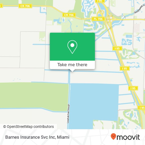Barnes Insurance Svc Inc map