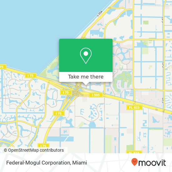 Federal-Mogul Corporation map