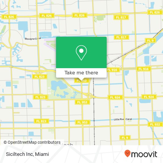 Siciltech Inc map