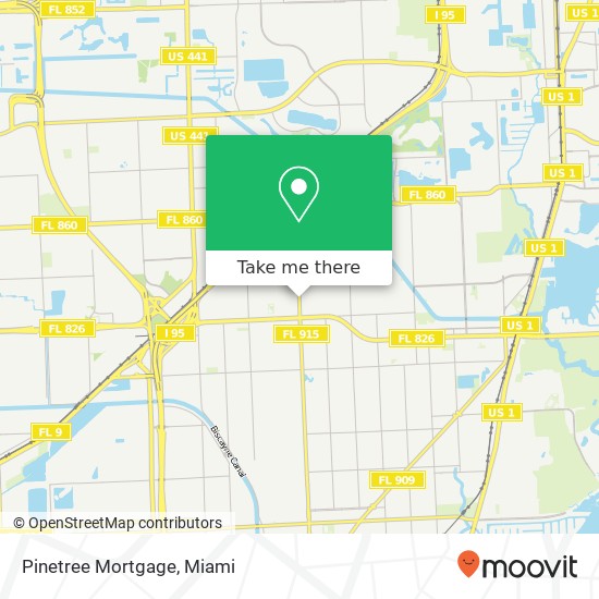 Pinetree Mortgage map