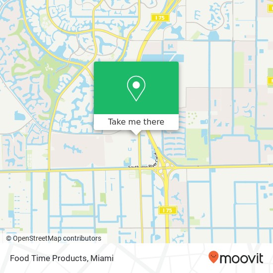 Food Time Products map