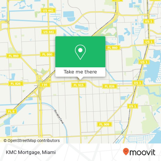 Mapa de KMC Mortgage