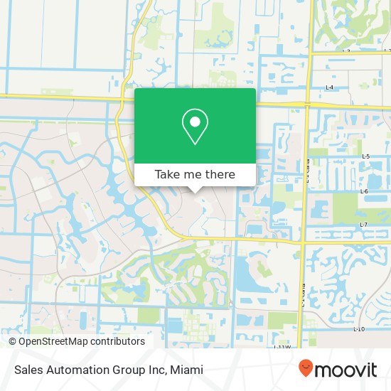 Mapa de Sales Automation Group Inc