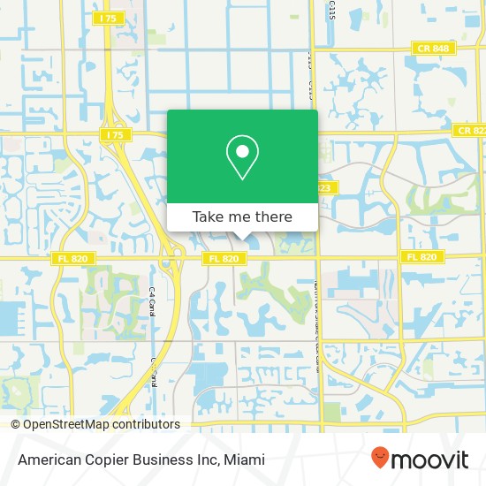 American Copier Business Inc map