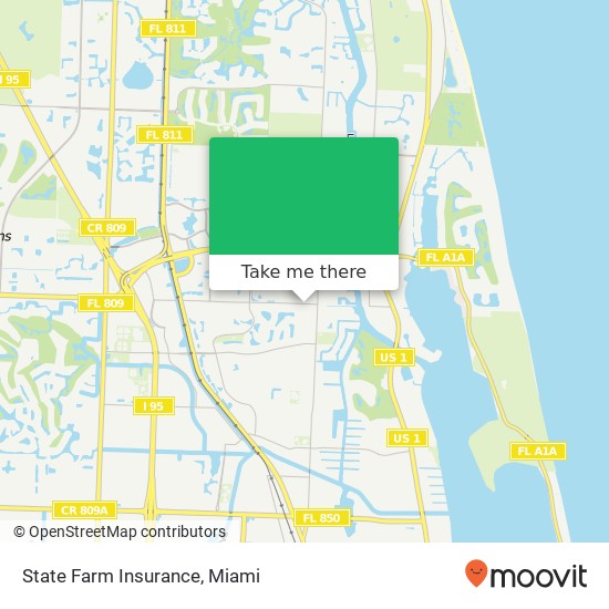 Mapa de State Farm Insurance