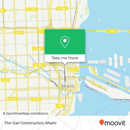 Flor Gan Construction map