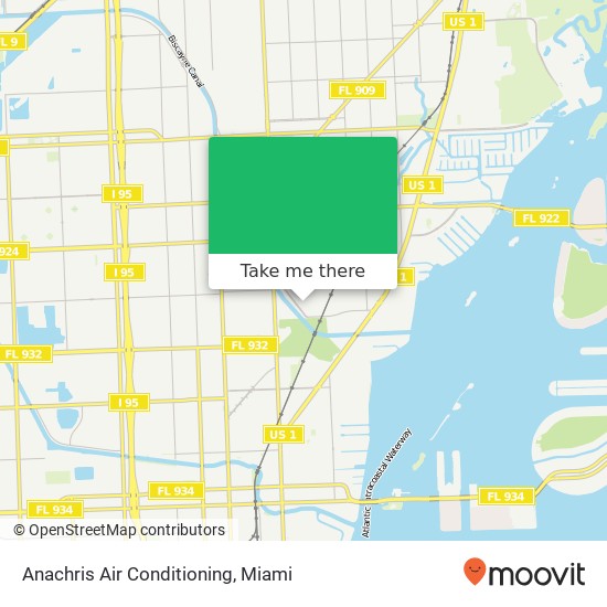 Mapa de Anachris Air Conditioning