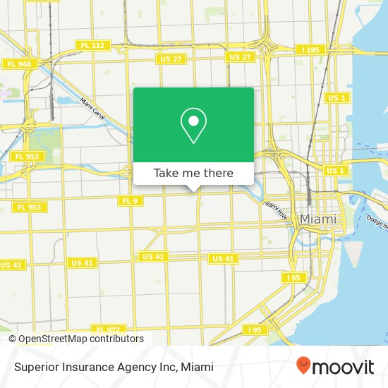 Superior Insurance Agency Inc map