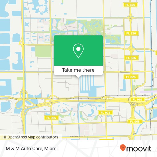 M & M Auto Care map