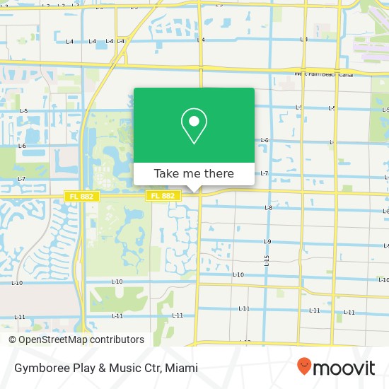 Mapa de Gymboree Play & Music Ctr