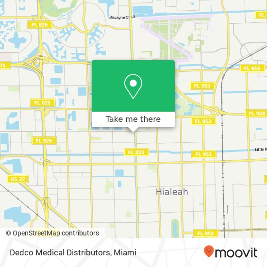 Dedco Medical Distributors map