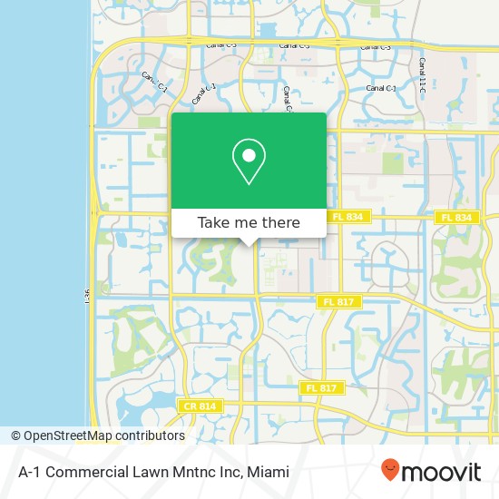A-1 Commercial Lawn Mntnc Inc map