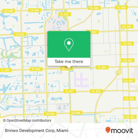 Mapa de Brinwo Development Corp