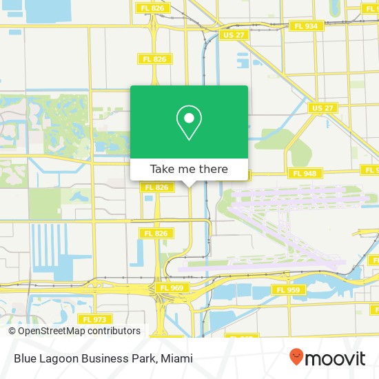 Blue Lagoon Business Park map