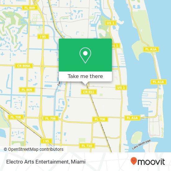 Mapa de Electro Arts Entertainment