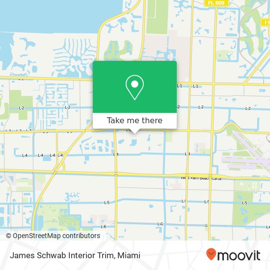 Mapa de James Schwab Interior Trim