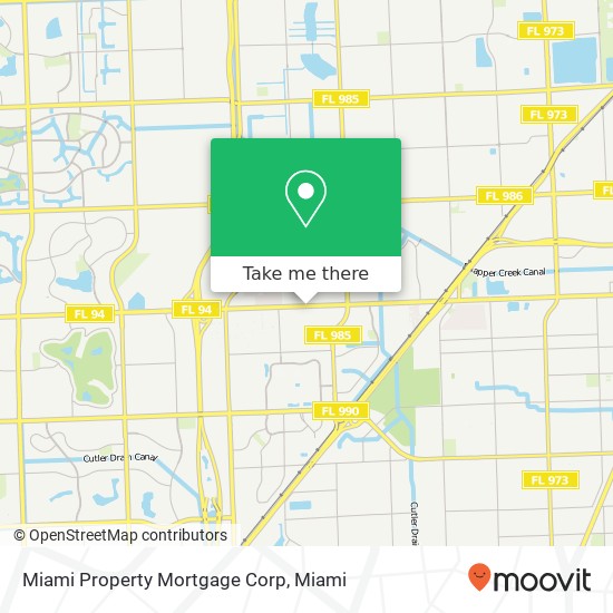 Miami Property Mortgage Corp map