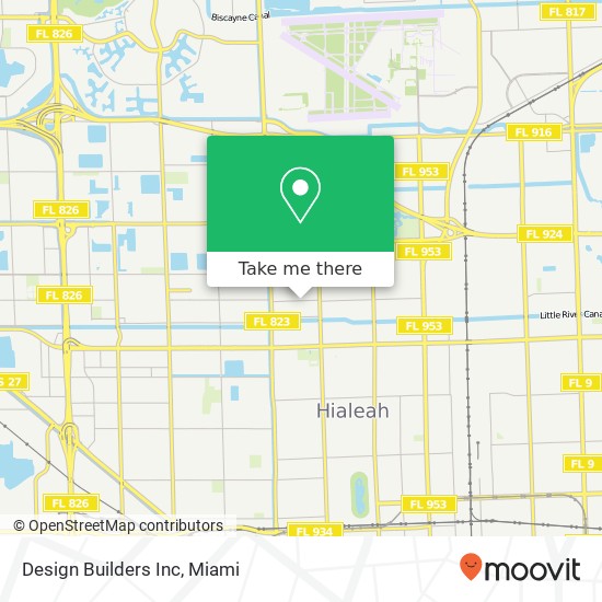 Design Builders Inc map