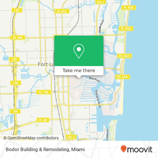 Bodor Building & Remodeling map