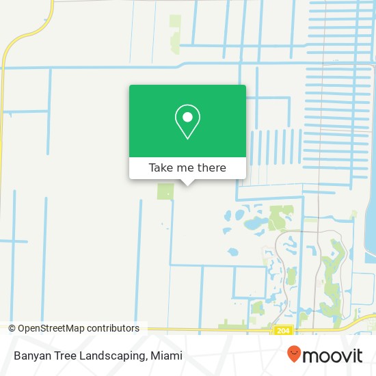 Mapa de Banyan Tree Landscaping