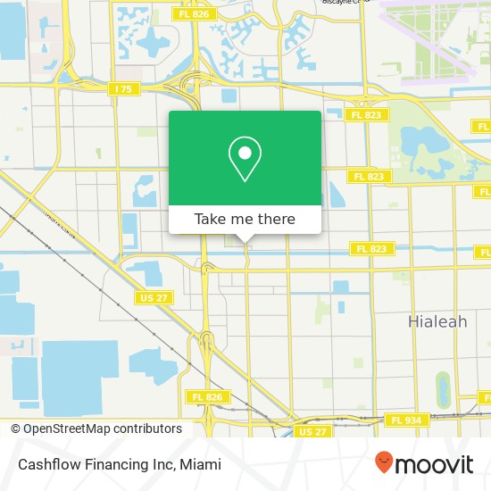 Cashflow Financing Inc map