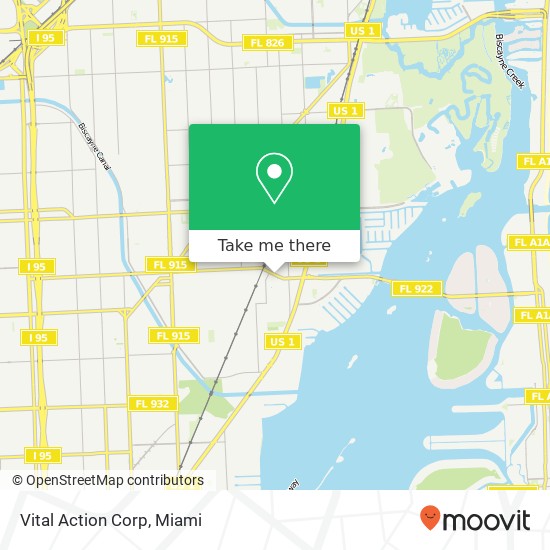 Mapa de Vital Action Corp