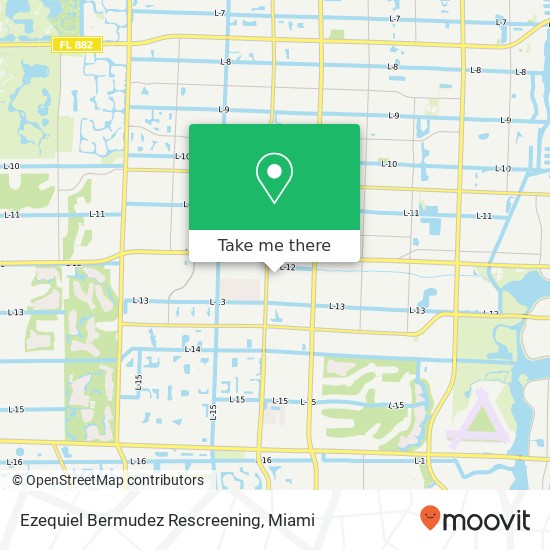 Mapa de Ezequiel Bermudez Rescreening