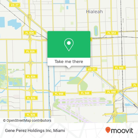 Mapa de Gene Perez Holdings Inc